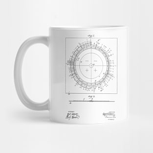 Star Finder Vintage Patent Hand Drawing Mug